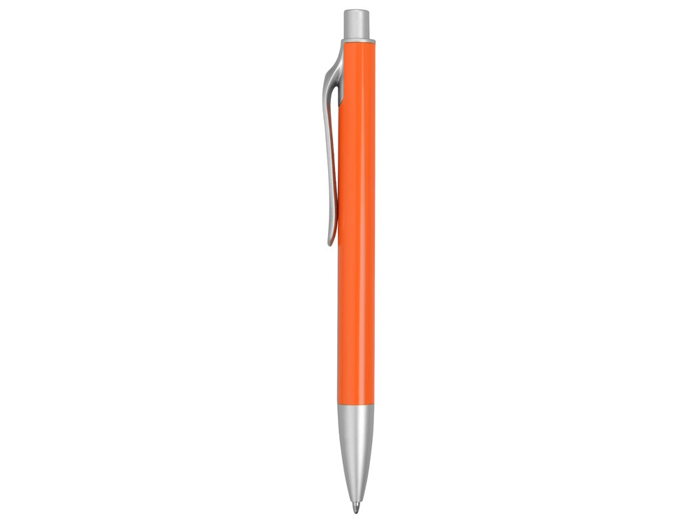 Ручка металлическая шариковая Large, оранжевый/серебристый - фото 3 - id-p215147299