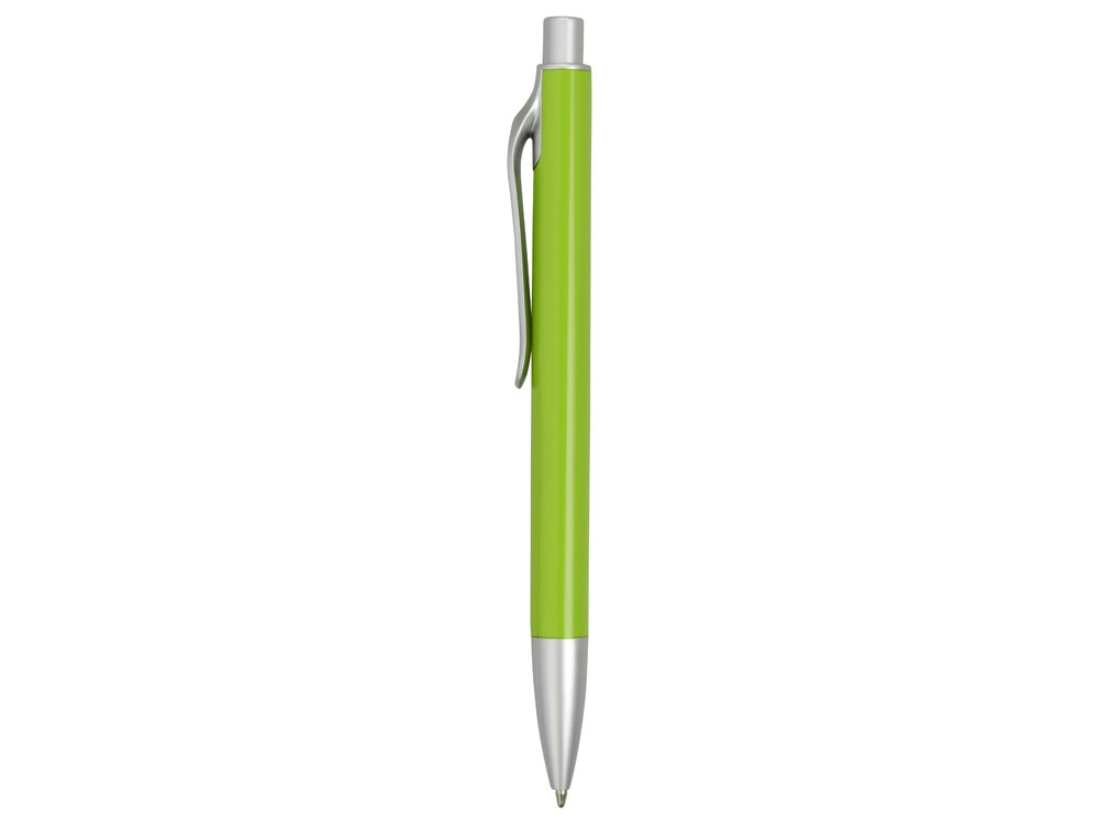 Ручка металлическая шариковая Large, зеленое яблоко/серебристый - фото 3 - id-p215147300