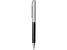 Бизнес-блокнот А5 с клапаном Fabrizio с ручкой, черный, фото 3