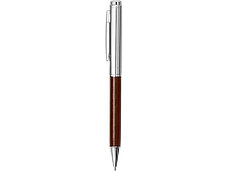 Бизнес-блокнот А5 с клапаном Fabrizio с ручкой, коричневый, фото 3