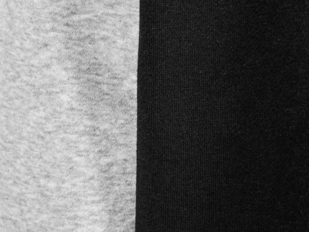 Бомбер Oxford, черный/серый меланж, унисекс - фото 9 - id-p215150214