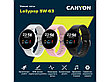 Умные часы CANYON Lollypop SW-63, IP 68, BT 5.0, сенсорный дисплей 1.3, розовый, фото 4