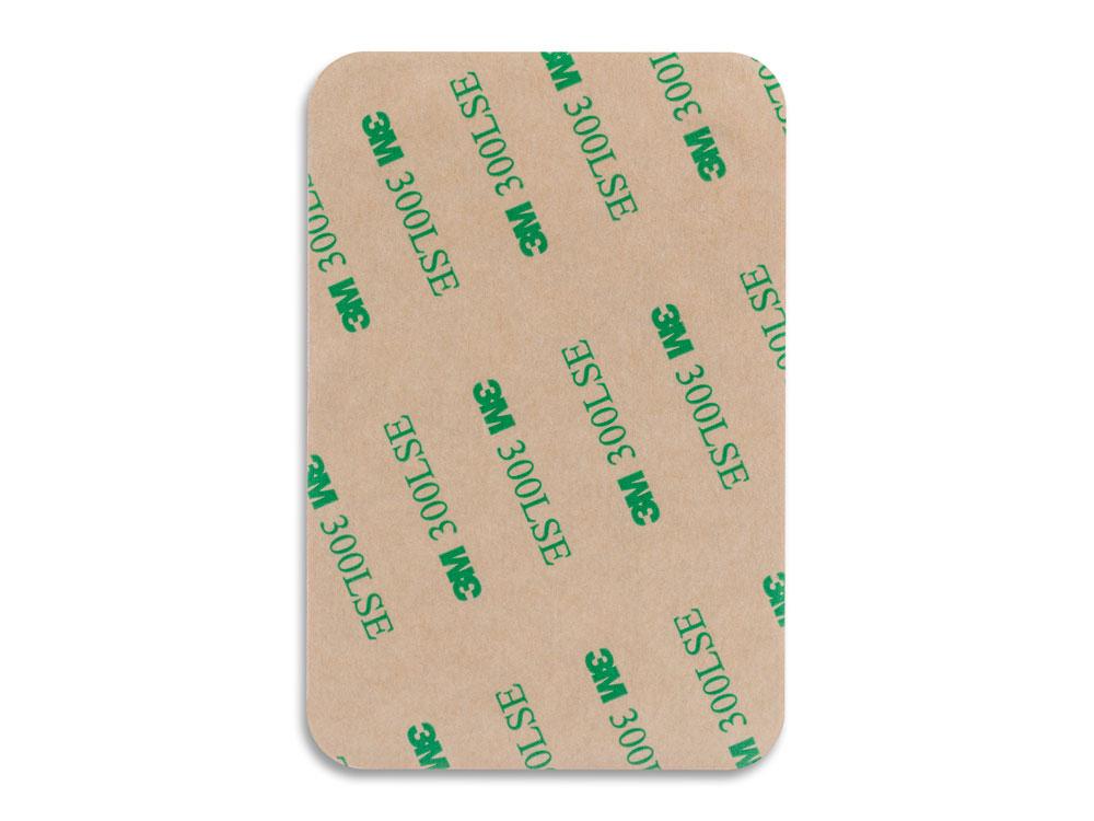 Чехол-картхолдер Favor на клеевой основе на телефон для пластиковых карт и и карт доступа, красный - фото 3 - id-p215152182