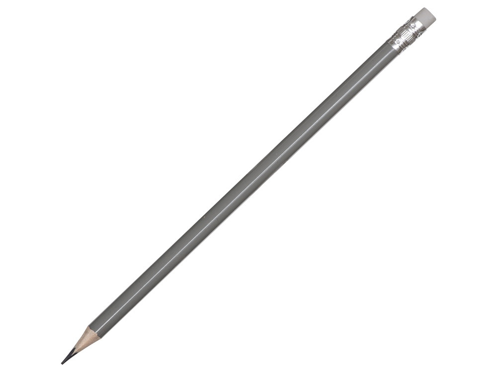 Трехгранный карандаш Графит 3D, серебряный - фото 1 - id-p215146341