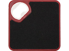 Подставка для кружки с открывалкой Liso, черный/красный, фото 2