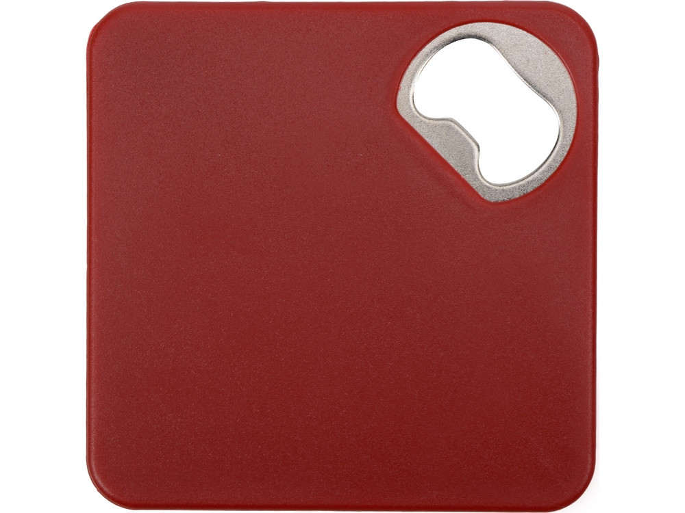 Подставка для кружки с открывалкой Liso, черный/красный - фото 5 - id-p215146352