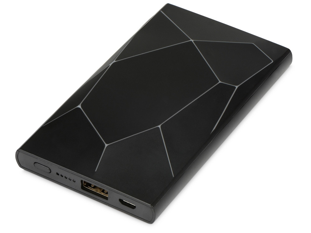 Портативное беспроводное зарядное устройство Geo Wireless, 5000 mAh, черный - фото 2 - id-p215153150