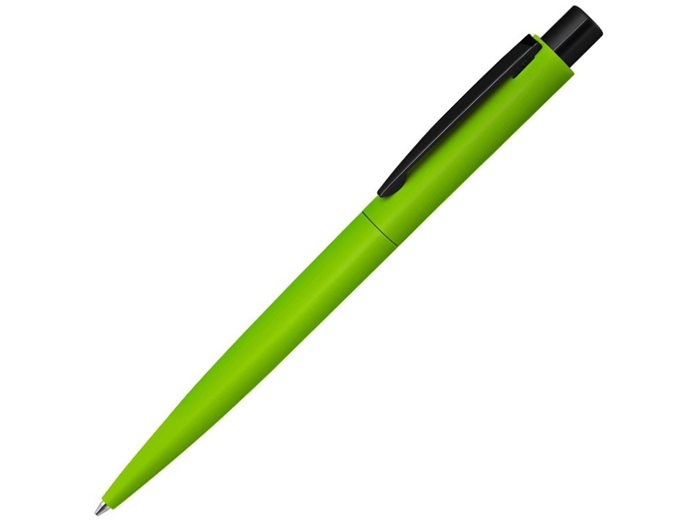 Ручка шариковая металлическая LUMOS M soft-touch, зеленое яблоко/черный - фото 1 - id-p215147337