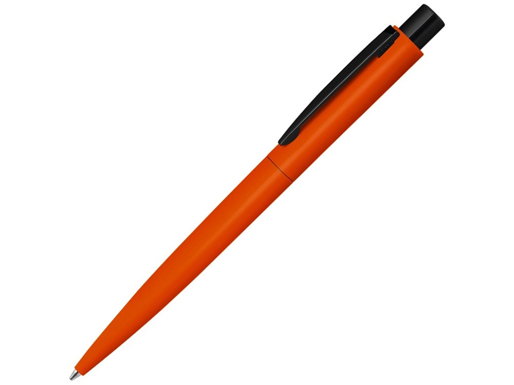 Ручка шариковая металлическая LUMOS M soft-touch, оранжевый/черный - фото 1 - id-p215147339