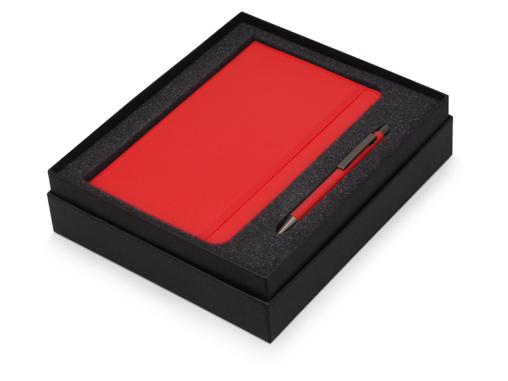 Подарочный набор Moleskine Van Gogh с блокнотом А5 Soft и ручкой, красный - фото 2 - id-p215147346