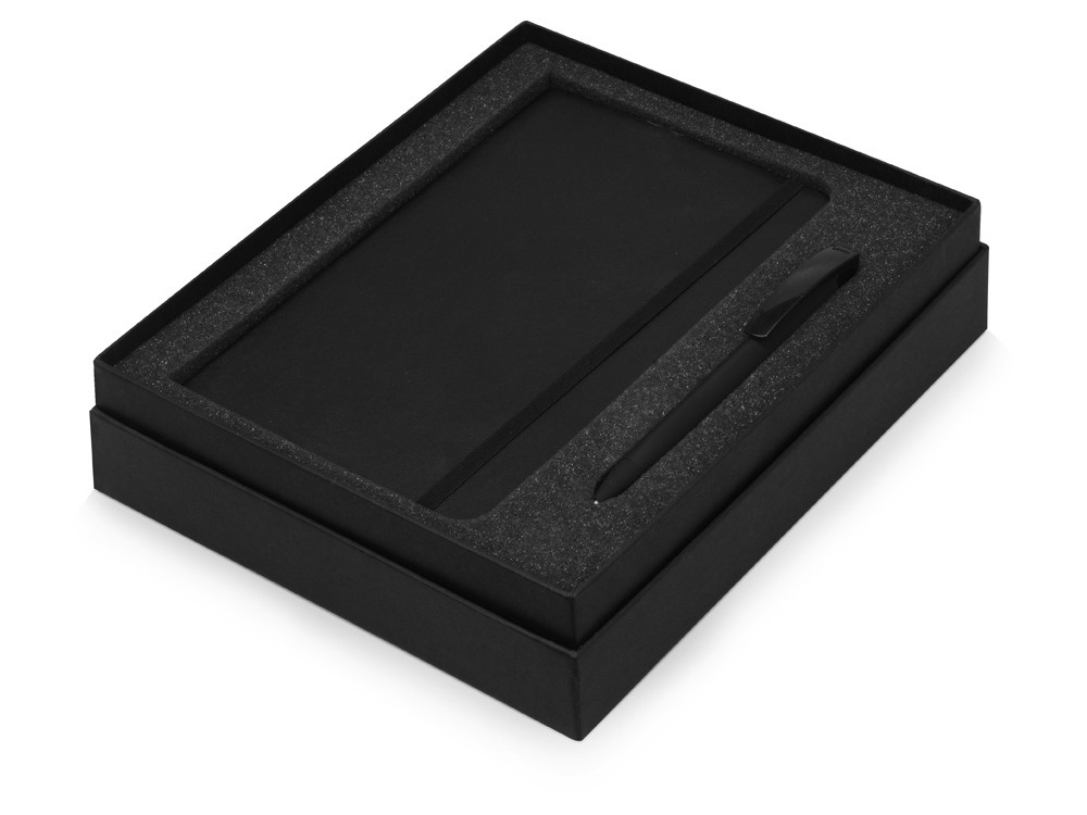 Подарочный набор Moleskine Amelie с блокнотом А5 Soft и ручкой, черный - фото 2 - id-p215147347