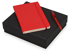 Подарочный набор Moleskine Amelie с блокнотом А5 Soft и ручкой, красный