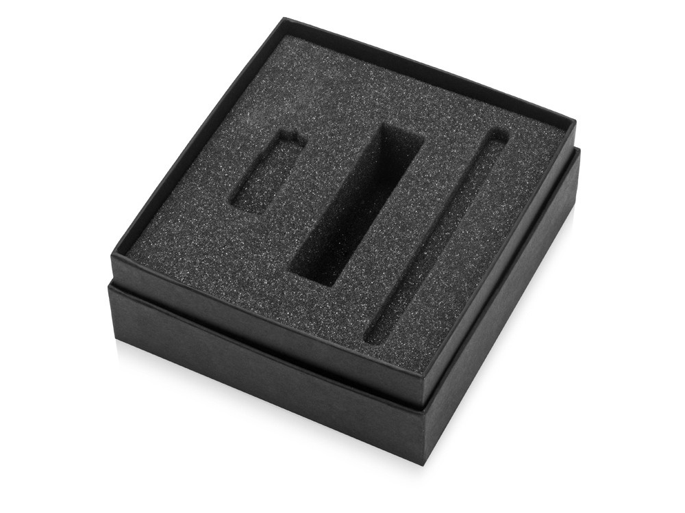 Коробка подарочная Smooth M для зарядного устройства, ручки и флешки - фото 1 - id-p215147355