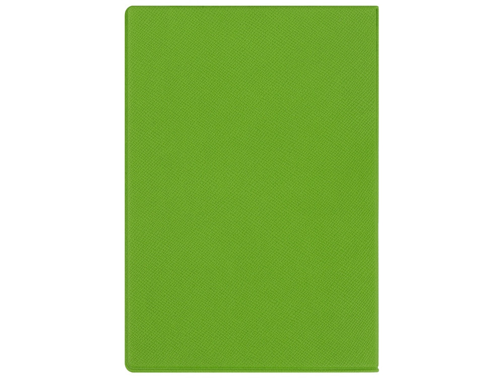 Классическая обложка для паспорта Favor, зеленое яблоко/серая - фото 5 - id-p215152232