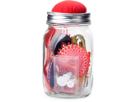 Швейный набор в банке Sewing Kit, фото 2