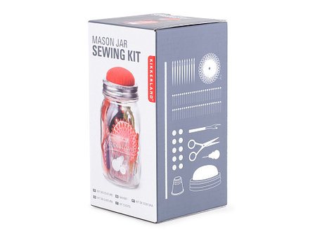 Швейный набор в банке Sewing Kit, фото 2