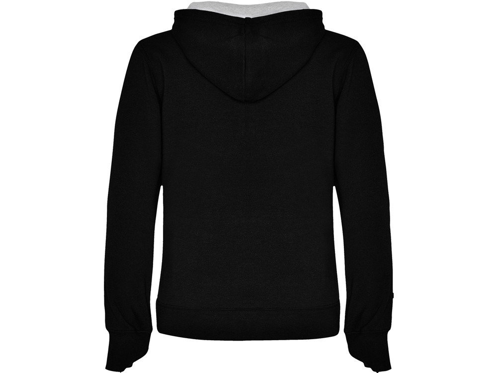 Толстовка с капюшоном Urban женская, черный/серый меланж - фото 2 - id-p215153197