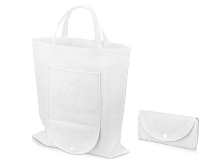 Складная сумка Maple из нетканого материала, белый, фото 2