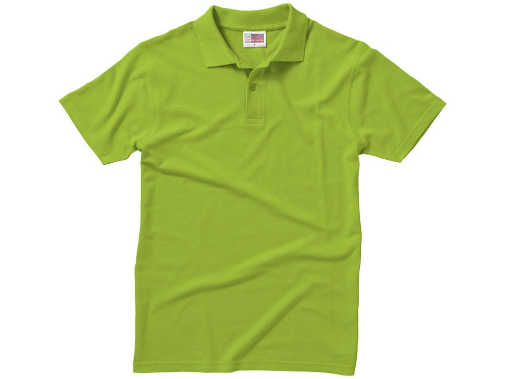 Рубашка поло First 2.0 мужская, зеленое яблоко - фото 3 - id-p215149302