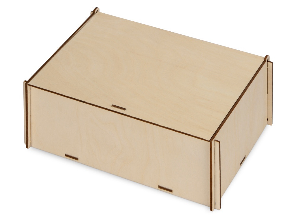 Деревянная коробка для гирлянды с наполнителем-стружкой Ларь - фото 1 - id-p215150304