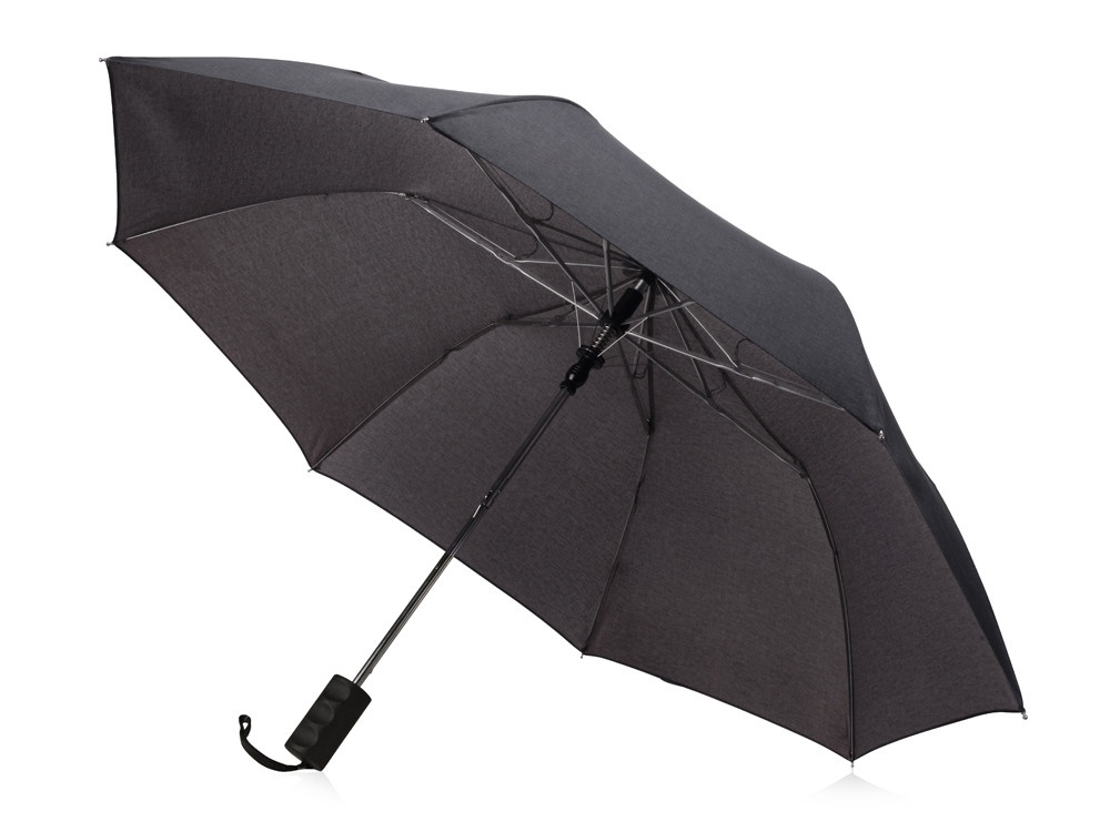 Зонт-полуавтомат Flick, темно-серый - фото 1 - id-p215149314