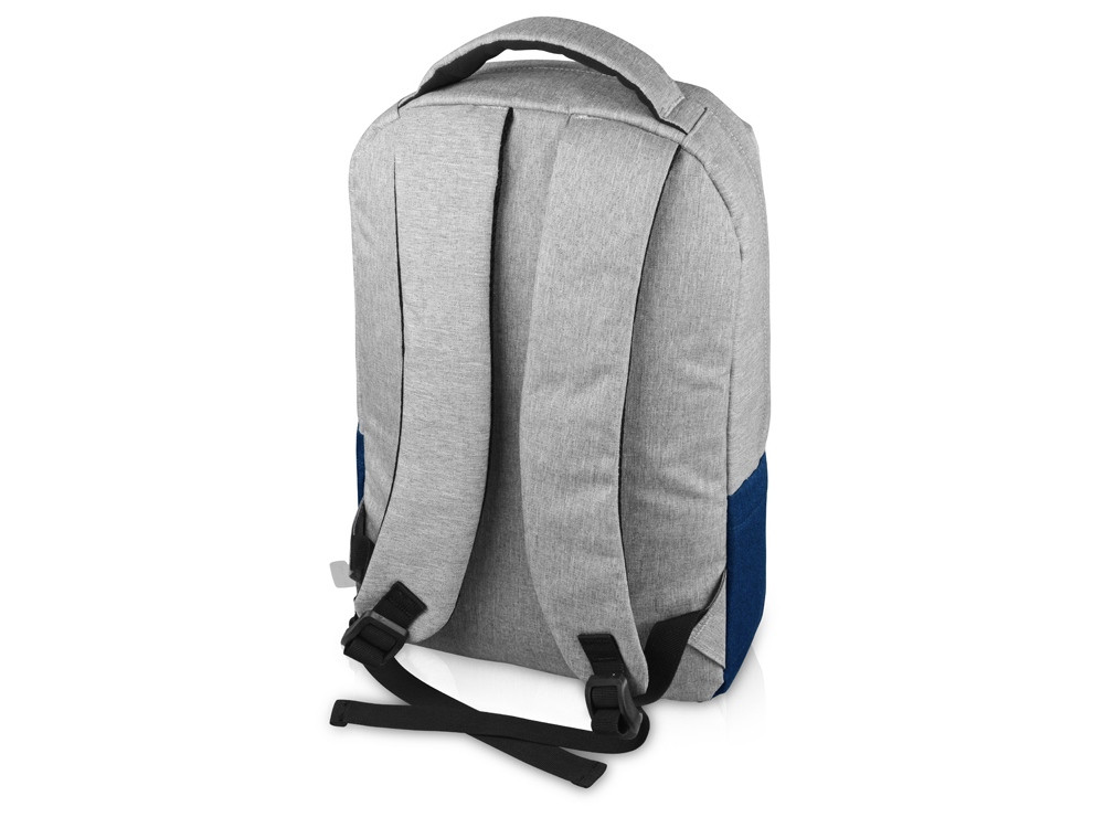 Рюкзак Fiji с отделением для ноутбука, серый/темно-синий 2767C - фото 2 - id-p215146444