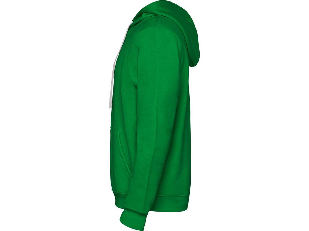 Толстовка с капюшоном Urban мужская, зеленый/белый - фото 3 - id-p215151303
