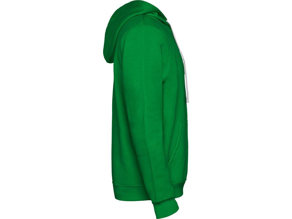Толстовка с капюшоном Urban мужская, зеленый/белый - фото 4 - id-p215151303