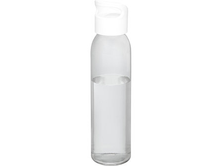 Спортивная бутылка Sky из стекла объемом 500 мл, белый, фото 2
