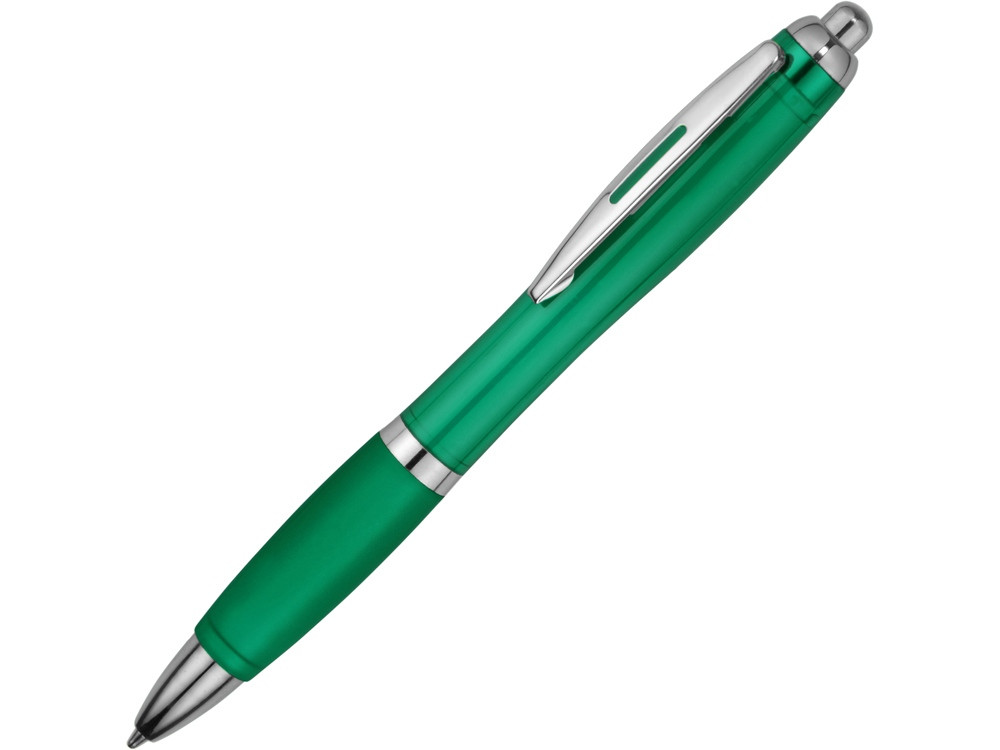 Ручка пластиковая шариковая Nash, зеленый, синие чернила - фото 1 - id-p215146456