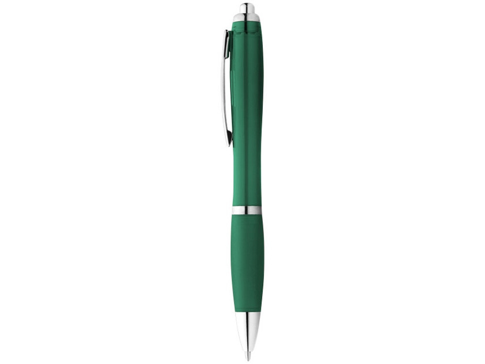 Ручка пластиковая шариковая Nash, зеленый, синие чернила - фото 2 - id-p215146456