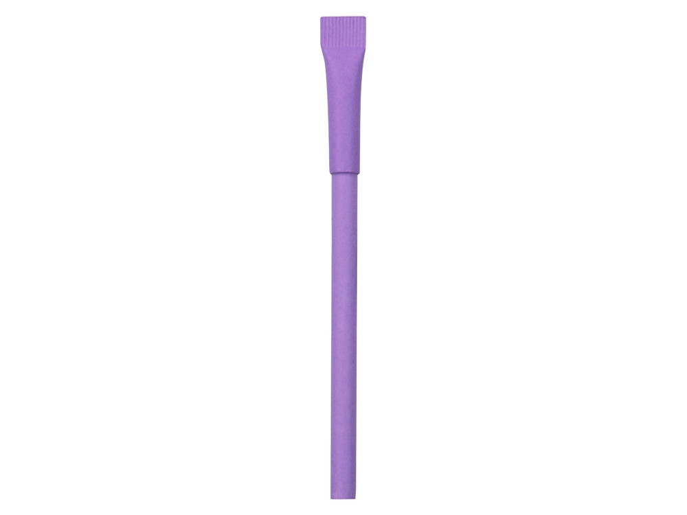 Ручка картонная с колпачком Recycled, фиолетовый - фото 3 - id-p215147427