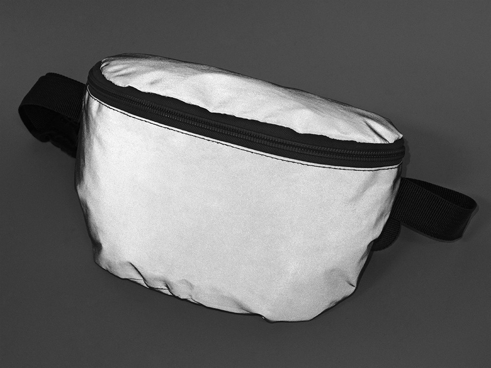 Светоотражающая сумка на пояс Reflector, серебристый - фото 4 - id-p215148418