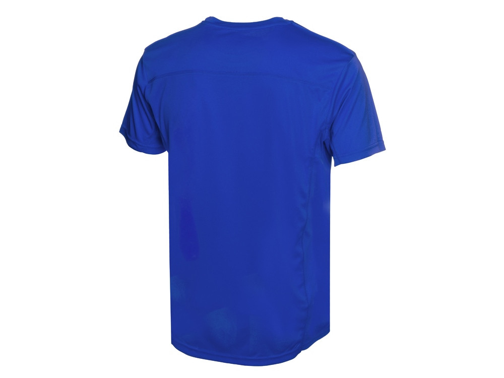 Мужская спортивная футболка Turin из комбинируемых материалов, классический синий - фото 2 - id-p215150362