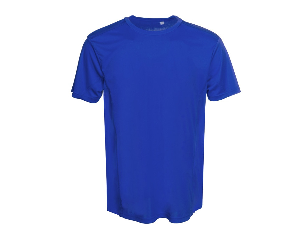 Мужская спортивная футболка Turin из комбинируемых материалов, классический синий - фото 3 - id-p215150362