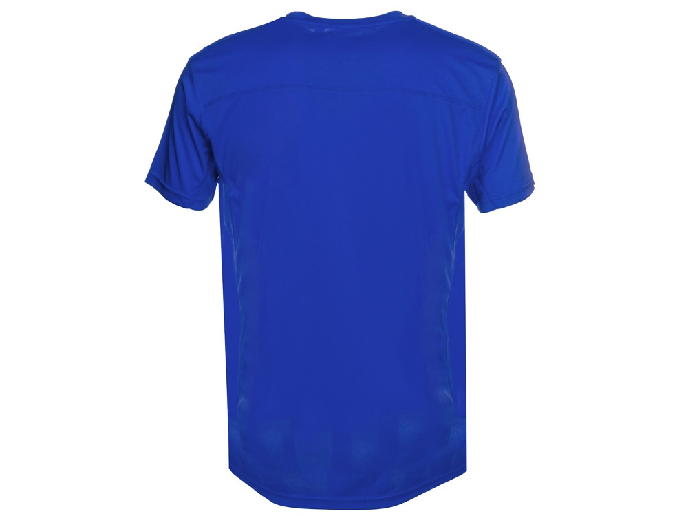 Мужская спортивная футболка Turin из комбинируемых материалов, классический синий - фото 4 - id-p215150362