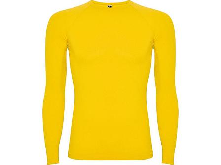 Футболка Prime мужская с длинным рукавом, желтый, фото 2