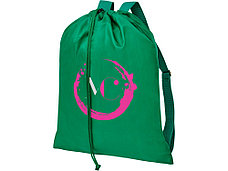 Рюкзак со шнурком и затяжками Oriole, зеленый, фото 3