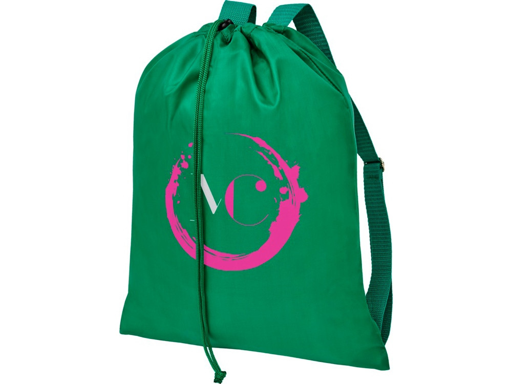 Рюкзак со шнурком и затяжками Oriole, зеленый - фото 5 - id-p215149372