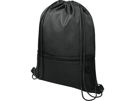 Сетчастый рюкзак со шнурком Oriole, черный, фото 2
