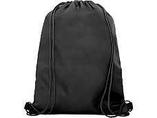 Сетчастый рюкзак со шнурком Oriole, черный, фото 3