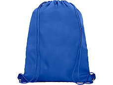 Сетчастый рюкзак со шнурком Oriole, синий, фото 3