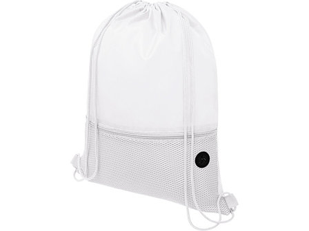 Сетчастый рюкзак со шнурком Oriole, белый, фото 2