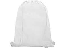 Сетчастый рюкзак со шнурком Oriole, белый, фото 3