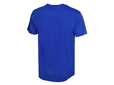Мужская спортивная футболка Turin из комбинируемых материалов, классический синий, фото 2