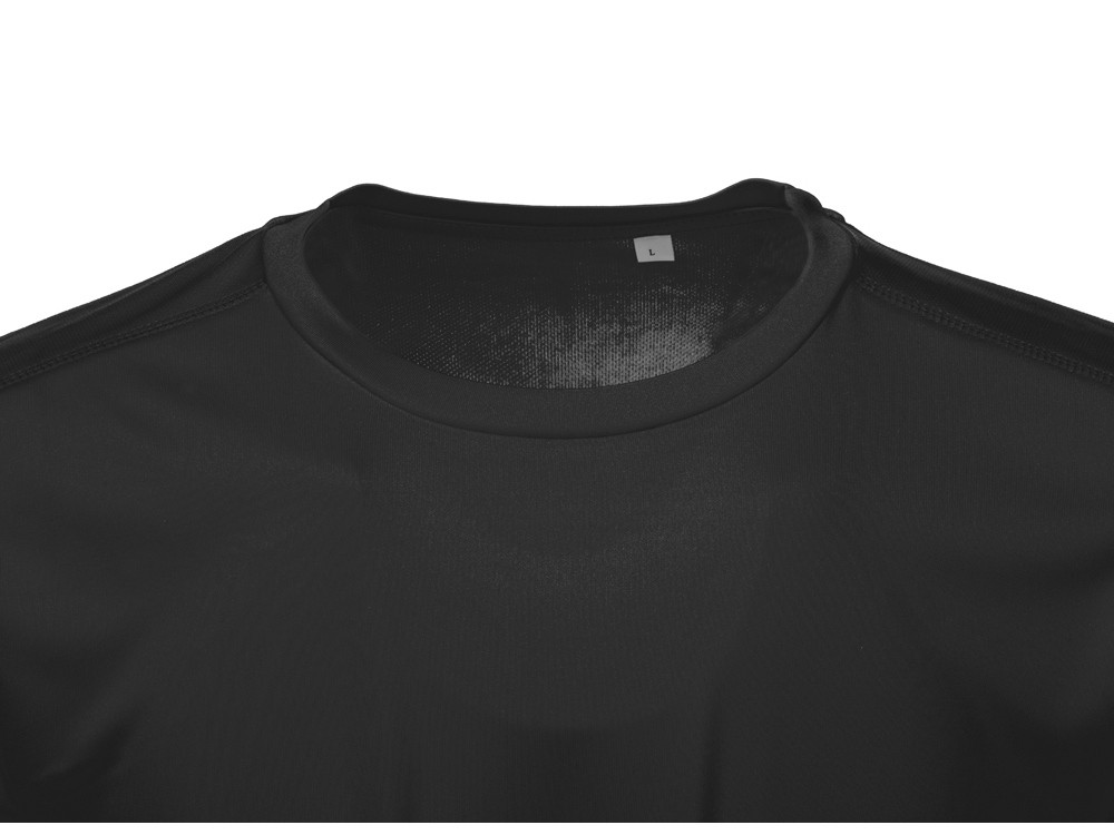 Мужская спортивная футболка Turin из комбинируемых материалов, черный - фото 5 - id-p215150368
