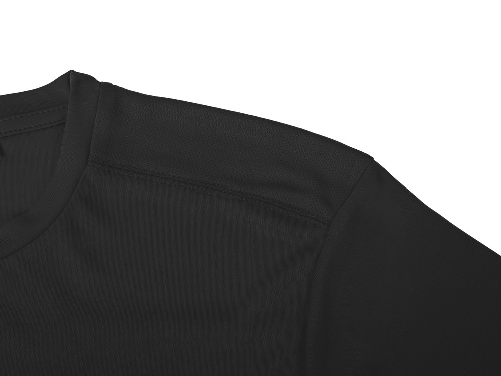 Мужская спортивная футболка Turin из комбинируемых материалов, черный - фото 9 - id-p215150368