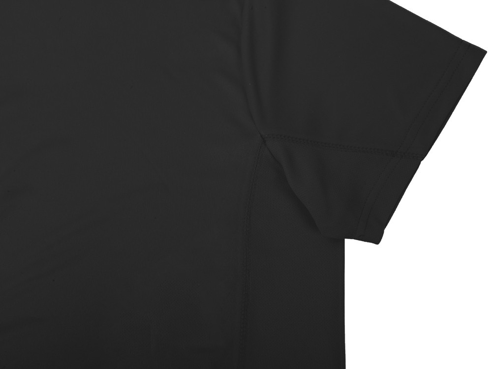 Мужская спортивная футболка Turin из комбинируемых материалов, черный - фото 10 - id-p215150368