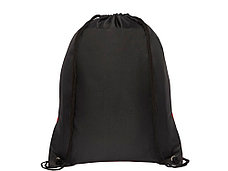 Складной рюкзак со шнурком Hoss, heather dark red, фото 2