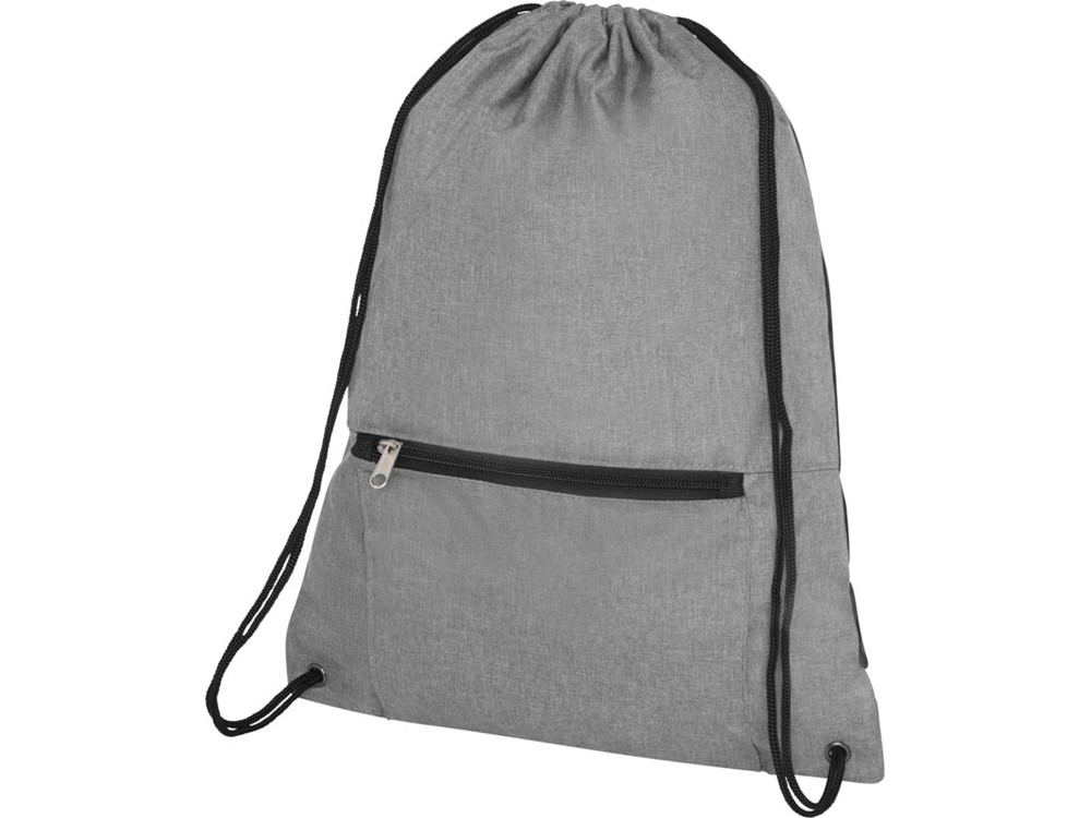 Складной рюкзак со шнурком Hoss, heather medium grey - фото 2 - id-p215149389